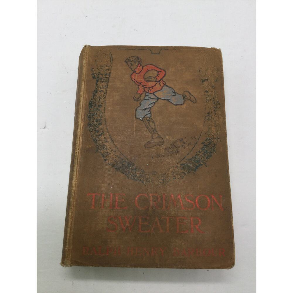 Antique Book The Crimson Sweater by Ralph Henry Barbour